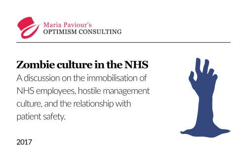 Zombie Culture in the NHS